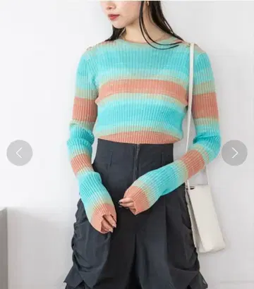 지나시스 JEANASIS 14G 스페이스 다이 풀오버
