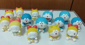 도라에몽 도라미짱 가챠가챠 소프트 비닐 피규어 모음 세트
