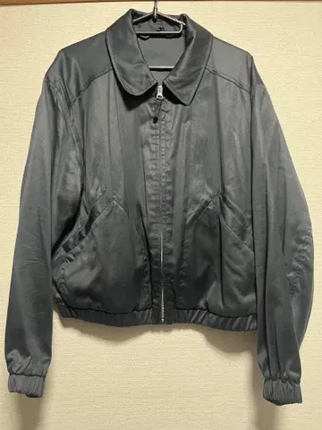 유니클로 UNIQLOU 집업 숏 블루종 블랙