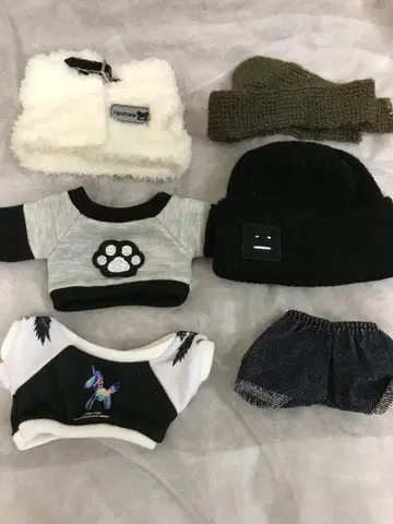 무속성 봉제 인형 옷 갈아입기 봉제 인형  의류 20cm