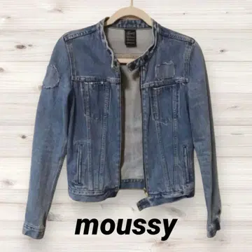 마우지 moussy 노카라 데님 G