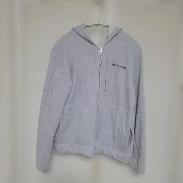 POLO JEANS 그레이 풀 지퍼 후디