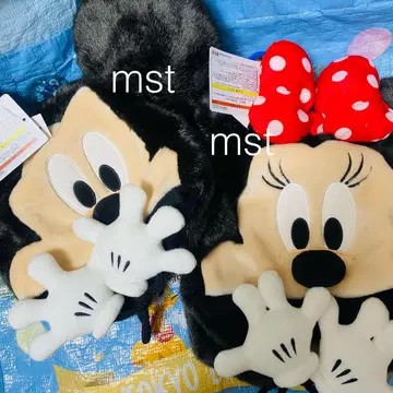 택 포함 새상품 디즈니 미키 미니 팬캡 모자 햇 페어