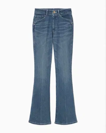 Stretch Cropped Flare Jeans