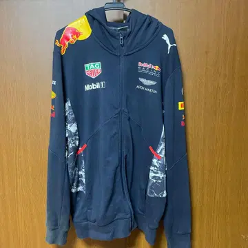 PUMA Red Bull Racing 후드티 XL 네이비
