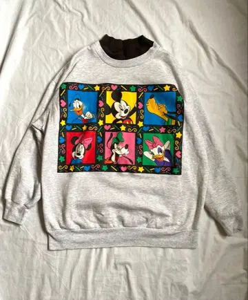 90s Disney USA제 맨투맨 미키 미니 도날드 L