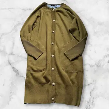 CABaN 캐 코튼 캐시미어 롱 가디건 투모로우랜드