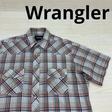 Wrangler 랭글러 반팔 웨스턴 셔츠