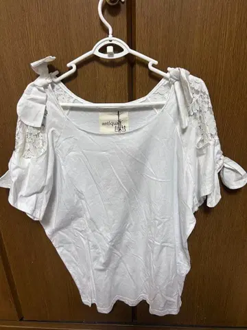 antiqua 오프숄더 셔츠