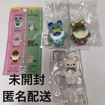 쿠마모큐 가챠 아메미야 사츠키 코오리모치 카루칸 모모야마 피규어