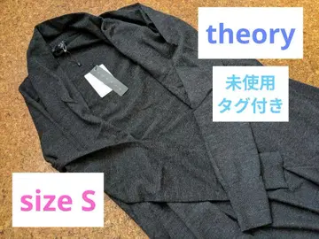 [ Theory ] 미사용 택 포함 울 롱 가디건 다크 그레이 S