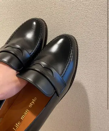 블랙 로퍼 27cm