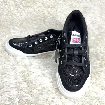 Admiral 어드미럴 스니커즈 블랙 스팽글 23cm