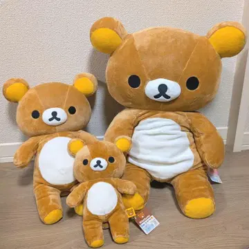 리락쿠마 축 늘어지는 봉제 인형 S M L 사이즈 3세트