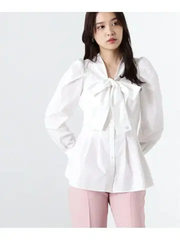 [JILL by JILL STUART (질스튜어트)] 리본 타이 블라우스