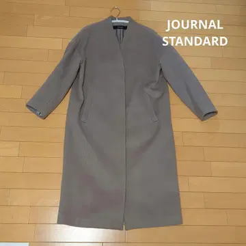 JOURNALSTANDARD 슈퍼 140 비버 V넥 코트