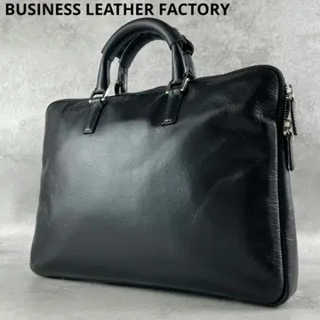 새상품급 비즈니스 가죽 팩토리 미니 비즈니스 백 블랙 A4 PC