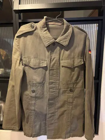 독일 국기 자수 밀리터리 자켓