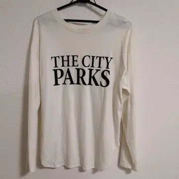 CHIGNON 긴팔 T셔츠 아이보리 THE CITY PARKS