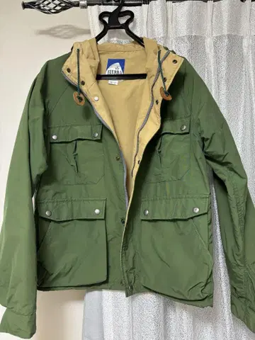 SIERRA DESIGNS 마운틴 후드티 올리브 그린