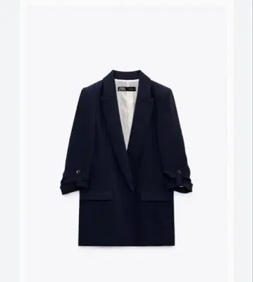 ZARA 네이비 테일러드 자켓