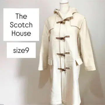 스카치 하우스 울 코트 더플 코트 크림색 맥피