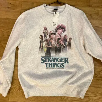 M 사이즈 STRANGERTHINGS GU 헤비 웨이트 맨투맨
