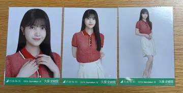 노기자카46 쿠보 시오리 브로마이드 폴로 니트 컴프