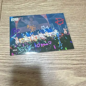 FRUITS ZIPPER 브로마이드 사인