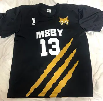 하이큐 미야 아츠무 MSBY 블랙 쟈칼 공식 유니폼 XL