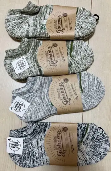 4족 세트 고헴프 삭스 앵클 삭스 양말