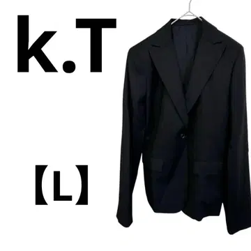 KT [ L ] 블랙 테일러드 자켓