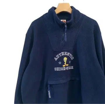 루니툰 하프 지퍼 플리스 자켓 보아 아노락