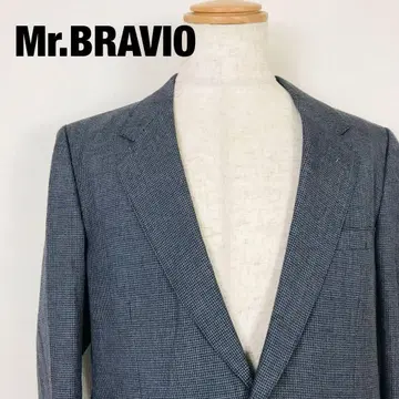Mr.BRAVIO 울 혼방 테일러드 자켓 그레이 G7