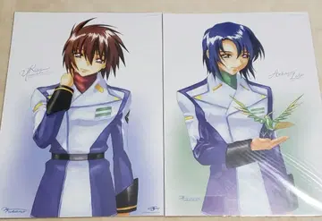 건담 SEED DESTINY 미니 포스터 키라 아스란 (검색 카가리