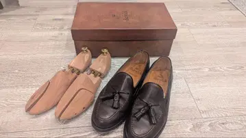 [중고] Berwick 태슬 로퍼 다크 브라운 UK5.5