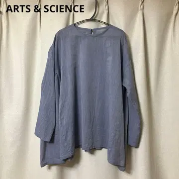 ARTS&SCIENCE 사이드 개더 블라우스 코튼 1