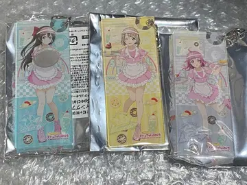 러브 라이브 니지가사키 다이너 아크릴 키링 카스미 리나 시즈쿠