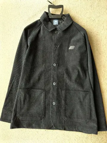 택 포함 새상품 newbalance 코듀로이 자켓 블랙 M 뉴발란스