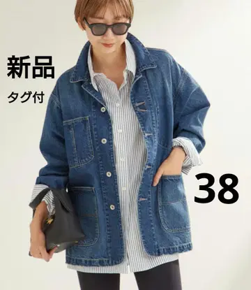 Plage 택 포함 새상품 coverall 38 데님 커버올 플라주