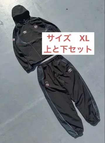 9090 x umbro Gradation Nylon 상의와 하의 세트