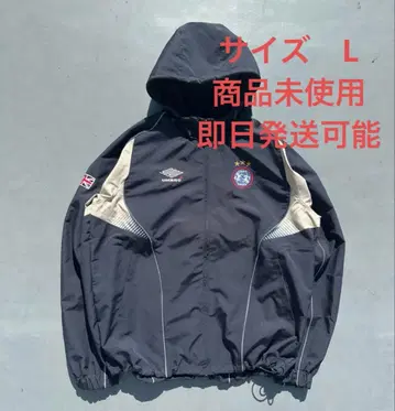 9090xumbro 그라데이션 나일론 후디드 재킷