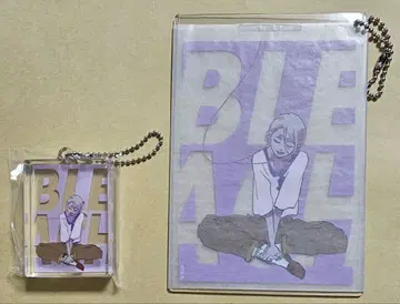 BLEACH 카드 케이스 아크릴 블록 키링 쿠치키 루키아