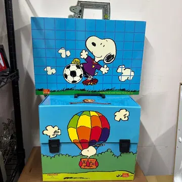 [레어] [새상품급] 레트로 스누피 스포츠 피규어 세트