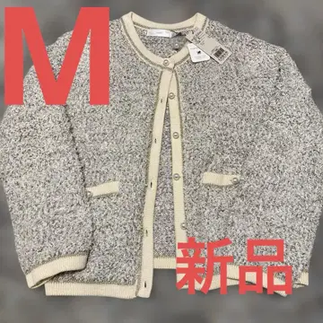 트위드 가디건 M 새상품