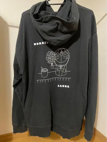 TETERA x 도라에몽 후드티 블랙