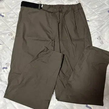 Graphpaper 와이드 팬츠 카키 그레이