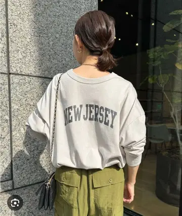 siro de labonte NEW JERSEY 2WAY 긴팔 T셔츠