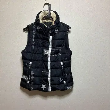 GARLAND FERRIS 다운 베스트 블랙 다운 베스트