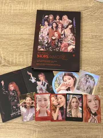 TWICE MORE & MORE 앨범 트레이딩 카드 새상품급 한국판